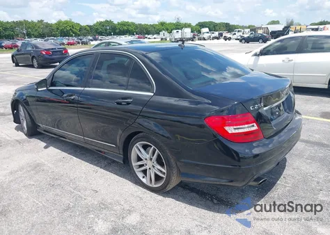 2014 Mercedes-Benz C 250 Luxury/Sport из США, поврежденный, VIN WDDGF4HB7ER314537